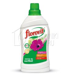 Удобрение FLOROVIT жидкий для сурфинии и петунии 0,55 л
