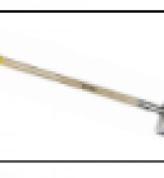 Лопата ZINLER алюминиевая совковая(тип1) с дер. чер. 1200 мм