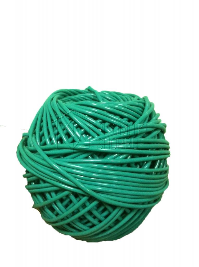 Завязки эластичные 3,5 мм, 125 м, зеленые, 1 кг