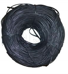 Завязки эластичные 3,5 мм, 800 м, черные, бухта