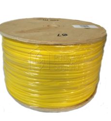 Завязки эластичные 7 мм, 400 м, желтые