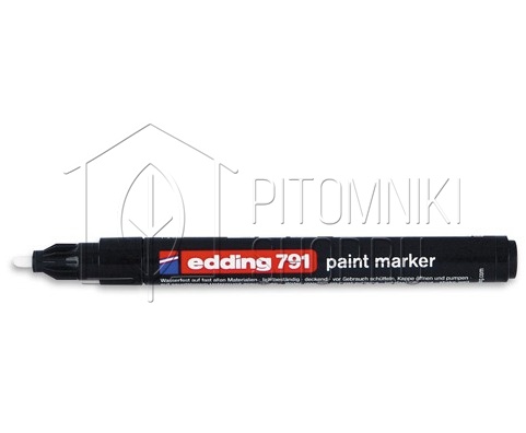 Маркер (лак) EDDING E-791 черный 1-2 мм