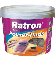 Приманка от крыс и мышей мягкая , Ratron, в пакетах порционная, 100*10г в пластиковом ведре