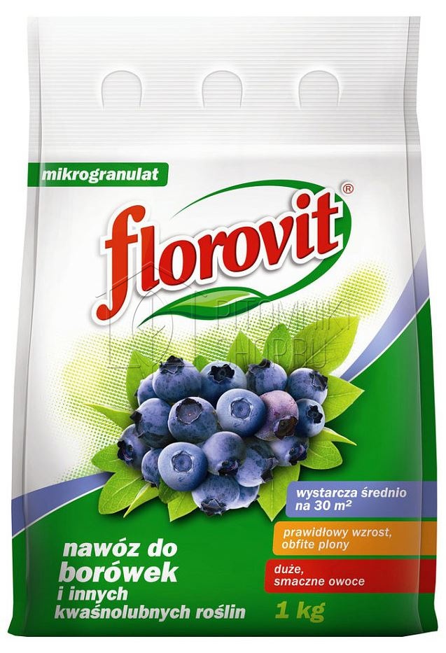 Удобрение FLOROVIT осеннее для голубики, брусники, черники и других кислотолюбивых растений 1 кг