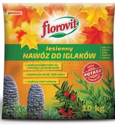 Удобрение FLOROVIT осеннее для хвойных растений 10 кг