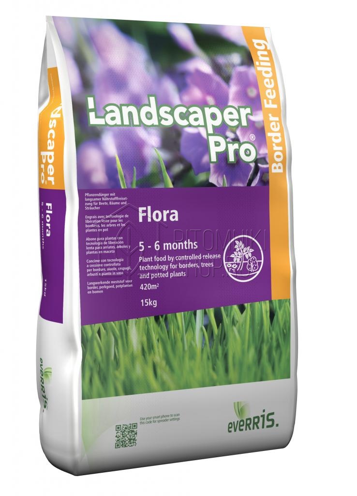 Удобрение минеральное пролонгированное Landscaper Pro Flora 15-9-11 15 кг 