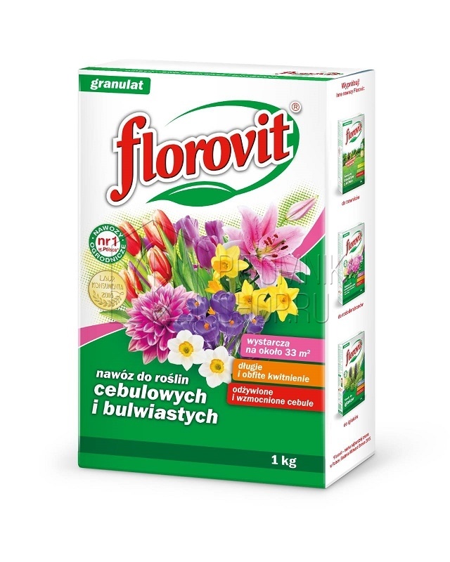 Удобрение FLOROVIT гранулированный для луковичных растений 1 кг