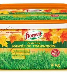 Удобрение FLOROVIT осеннее для газонов 3 кг