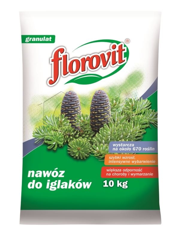Удобрение FLOROVIT для хвойных растений 10 кг