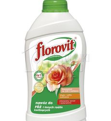 Удобрение Florovit жидкое для роз, пионов, лилий и других цветущих растений 1 л