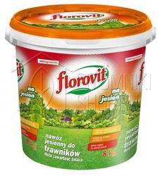 Удобрение FLOROVIT осеннее для газонов 8 кг