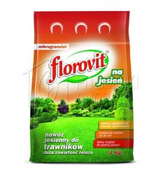 Удобрение FLOROVIT осеннее для газонов 1 кг