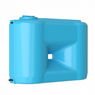 Емкость прямоугольная вертикальная Combi 1100 BW, 1 100 л, цвет синий (АКВАТЕК)