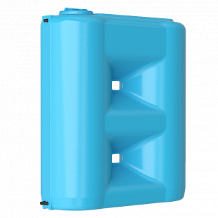 Емкость прямоугольная вертикальная Combi 2000 BW, 2 000 л, цвет синий (АКВАТЕК)