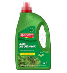 Удобрение Bona Forte ЖКУ для хвойных растений, канистра 1,5 л