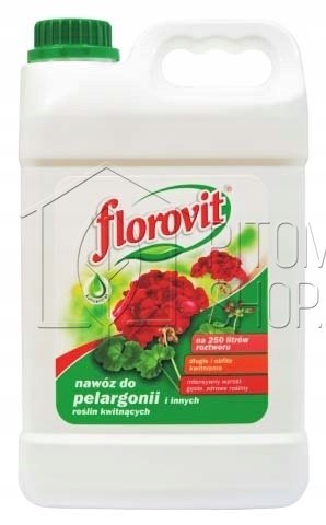 Удобрение FLOROVIT жидкое для пеларгоний 3 л