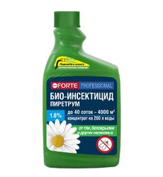 Инсектицид натуральный Пиретрум от насекомых-вредителей Bona Forte, 1 л