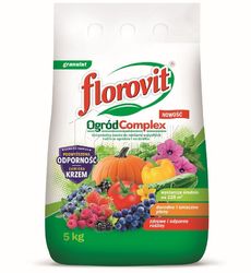Удобрение FLOROVIT универсальное гранулированное для растений Сад Complex 5 кг