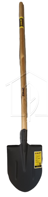 Лопата ZINLER штыковая универсальная с деревянным черенком 1400 мм